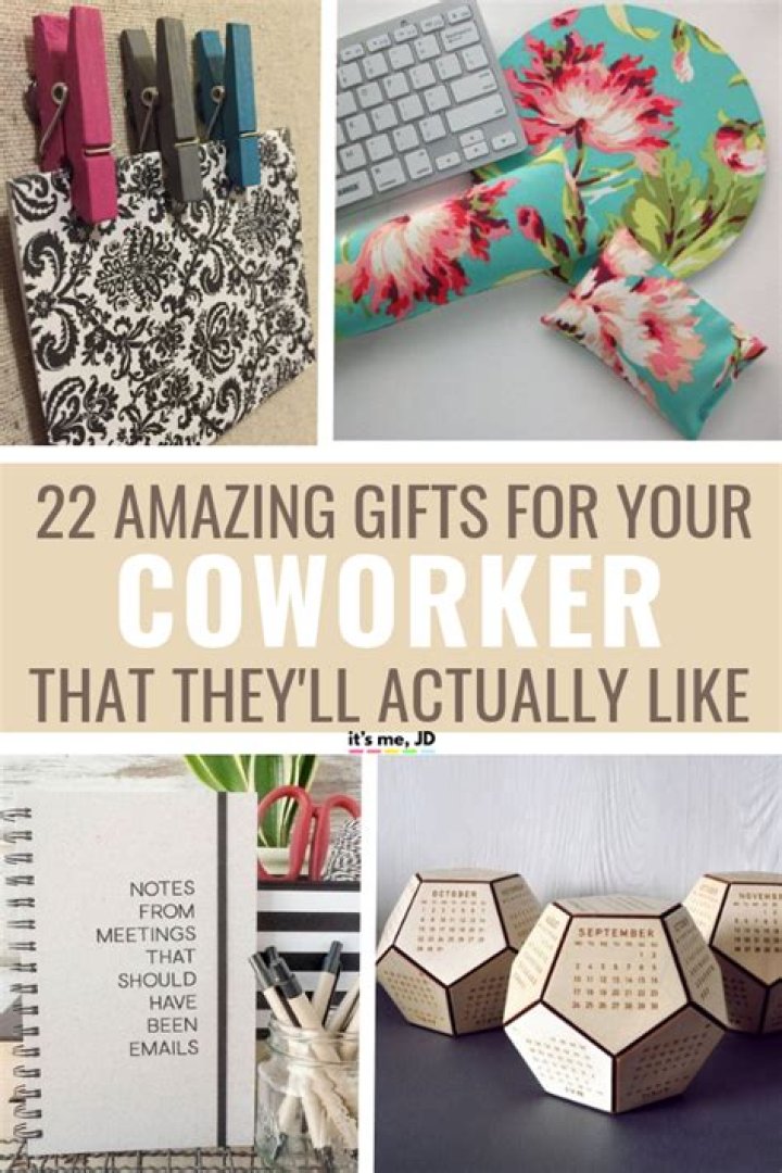 Creative And Thoughtful Birthday Gifts For Coworkers