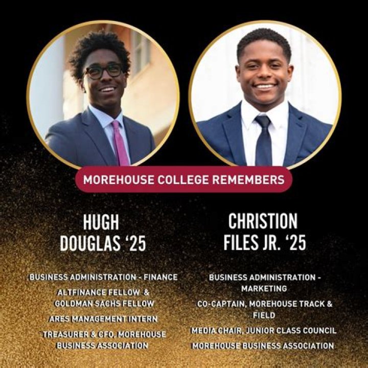 Hugh Douglas and Christion Files Jr., Students of Morehouse College, Did in Car Accident