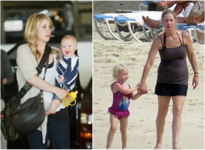 Married... with Children actress Christina Applegate and her family