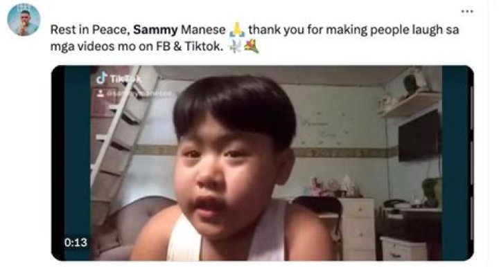 Sammy Manese, a Filipino Content Creator, Passed Away, What Happened to Him?