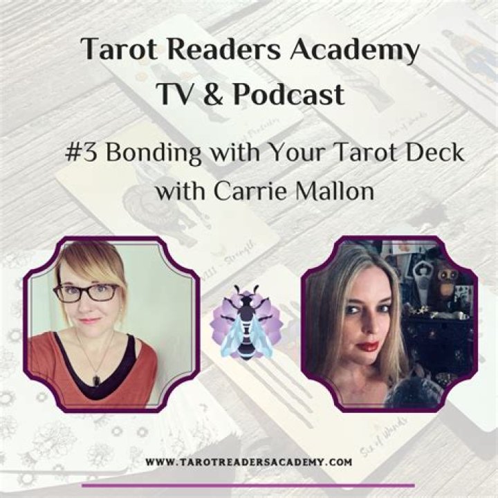TRA TV & Podcast #3 Bonding with Your Tarot Deck with Carrie Mallon -