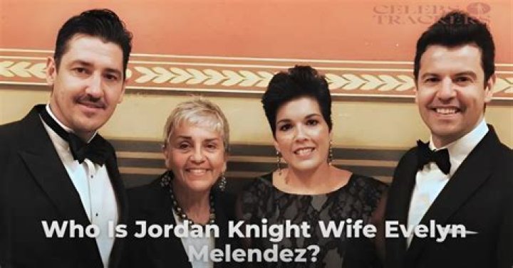 Who Is Jordan Knight's Wife, Evelyn Melendez? All To Know